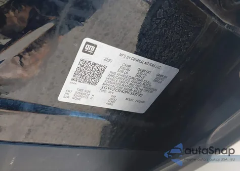 2023 Cadillac Xt4 Fwd Premium Luxury z USA, uszkodzony, nr VIN 1GYFZCR42PF159739